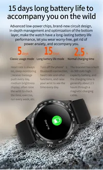 Willgallop Naujas Vyrų Smartwatch MAX3 Visą Touch 