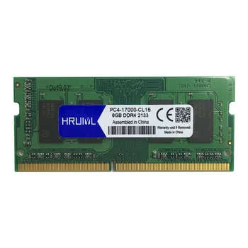 HRUIYL DDR4 Ram 8GB 4 GB 16GB 2133Mhz 2400Mhz 2133 2400 Atminties DDR4 Ram 8GB sodimm laptop memory memoria sąsiuvinis DDR4 4G, 8G 16G