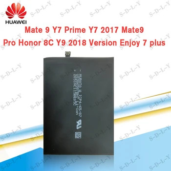 Hua Wei Originalus HB406689ECW 4000mAh Baterija Huawei Y9 Premjero Y7 Premjero 2019 Mate 9 / Mate 9Pro/Garbės 8C STK-L21 L22 LX3