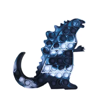 Kawaii Godzilla Anime Pav Simpel Dimpel Fidget Žaislas Anti Stresas Stumti Burbulas Suaugusių Vaikų Autizmas Adhd Reljefo Padas Žaislai Berniukas