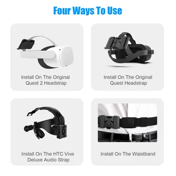 1 Set stalčiuko Galia Banko Laikiklis Laikiklis Oculus Quest 2 Elite VR Ausinių Lankelis Priedai 3D Turėtojas Stovo
