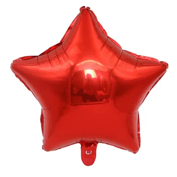 1pcs 18inch Penkerių-pažymėjo žvaigždutė folija balionas kūdikių dušas, vestuvių, vaikų gimtadienio dekoracijos vaikų globos balionai