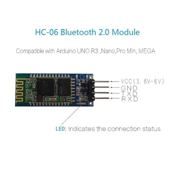 HC06 HC-06 Belaidžio Serijos 4 Pin 