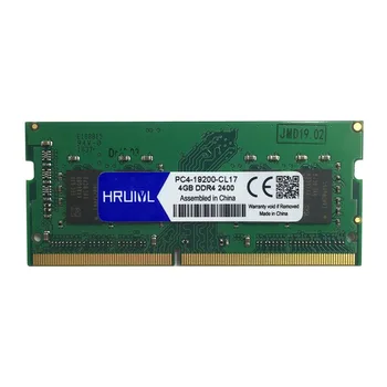HRUIYL DDR4 Ram 8GB 4 GB 16GB 2133Mhz 2400Mhz 2133 2400 Atminties DDR4 Ram 8GB sodimm laptop memory memoria sąsiuvinis DDR4 4G, 8G 16G
