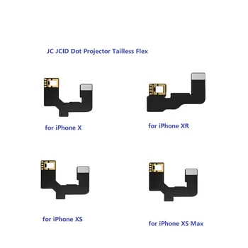 JC Taškinės Matricos Laidas iPhone X/XS/XS Max /XR Dot Projektorius Skaityti, Rašyti JCID Pro1000S V1S Face ID Remonto Flex Kabelis