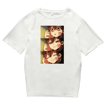 Paauglių Marškinėliai Hanako Kun Anime T-marškinėliai trumpomis Rankovėmis Apvalios Kaklo Streetwear Kawaii Atsitiktinis Tees Viršūnes Drabužiai Berniukams, Mergaitėms