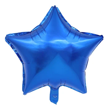 1pcs 18inch Penkerių-pažymėjo žvaigždutė folija balionas kūdikių dušas, vestuvių, vaikų gimtadienio dekoracijos vaikų globos balionai