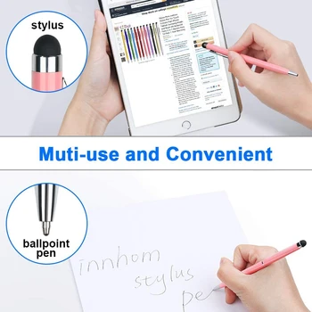 2 in 1 Universalus pieštukas Su Tušinukas Piešimo Tablet Capacitive Ekranas Prisilietimo Rašiklis, skirti Apple 