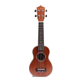 21inch Ukulėle Raudonmedžio Medienos Ukulėle Havajų Mažas Gitara Tiuningas Vinys Sting Priemonė 4 Styginių Mini Guitarra
