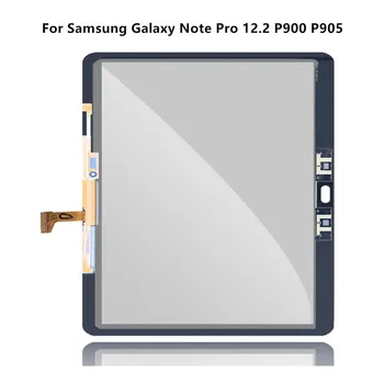 Ekranas Naujas Samsung Galaxy Note Pro 12.2 P900 P905 T900 T905 Jutiklinis Ekranas skaitmeninis keitiklis LCD Išorinis Skydas Priekinis Stiklas, Jutiklis
