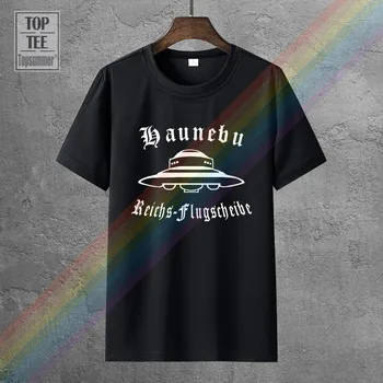 Haunebu T-Shirt Reichs-Flugscheibe Neuschwabenland Vermachto Wh 626-0