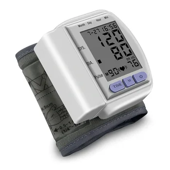 Medicinos Skaitmeninis Kraujospūdžio Matuoklis Riešo Kraujo Kamertonas ' Kraujospūdžio Matuoklis Automatinis Sphygmomanometer Tensiometro