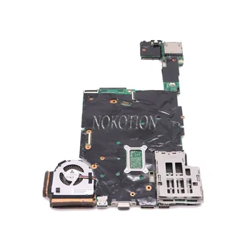 NOKOTION 04W3386 Nešiojamojo kompiuterio motininė Plokštė Lenovo ThinkPad x220 i7-2640M 2.80 GHz Pagrindinė plokštė HD 3000 visapusiškai išbandytas