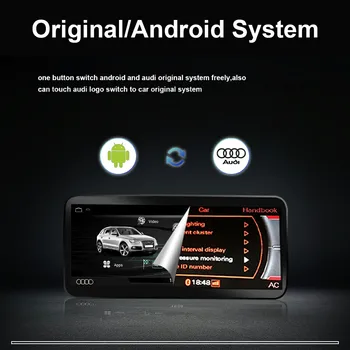 Octa Core Android 10 Sistemos, Automobiliu GPS Navi 