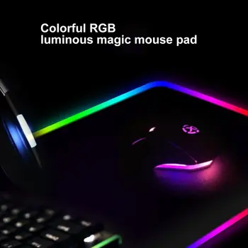 1 vnt Spalvinga RGB šviesos Simfonija pelės mygtukai Žaidimų pelės mygtukai RGB Spalvinga Žaidimų Pelės Mygtukai Dideli Pelės Mygtukai