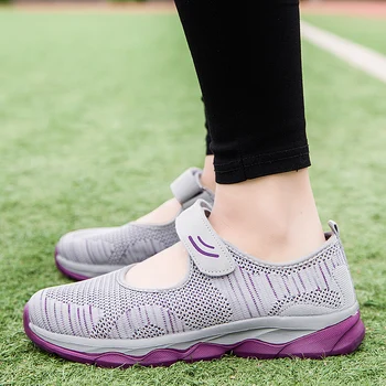 2021 Sneaker Moterų Mados Plokščia Platforma Batai Moteris Kvėpuojantis Akių Laisvalaikio Sportbačiai Moterims Zapatos Mujer Ponios Valtis Batai