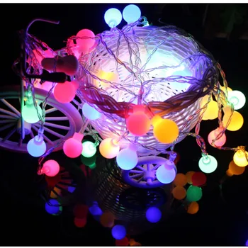 2m 10led šviesos Ne Sodo Žibintai String Pasakų LED baterija lauko ir vidaus Įvairių švenčių dekoravimas