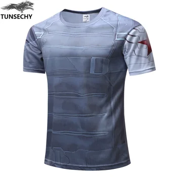 Agentai T-Shirt Cosplay Kostiumas Vyrams Vasaros Stiliaus trumpomis Rankovėmis Spausdinti Marškinėliai Mada sporto kvėpuojantis