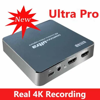 Ezcap 320 B Nekilnojamojo 4K HDMI Žaidimas Capture Card Vaizdo Live Transliacijos Įrašą 4K30P HD 1080P 60fps 120HZ,HDR Pass-Through,nr. Latency