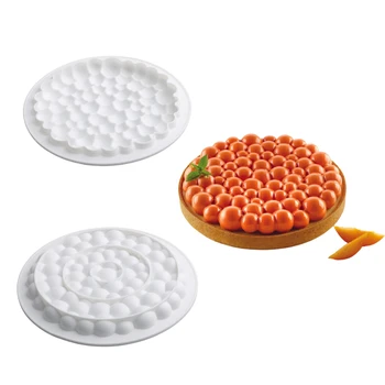 Meibum Apvalus Burbulas Torto Formos Putėsius Silikoninės Formos Nerūdijančio Plieno Tortų Žiedas Desertas Kepimo Įrankiai Šalies Konditerijos Bakeware Rinkinys