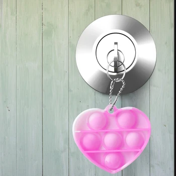 Mini Stumti Burbulas Jutimo Žaislai Autizmo Poreikius Plonas Įtempių Žaislai Suaugusių Vaikų Juokinga Keychain Anti-stresas Fidget