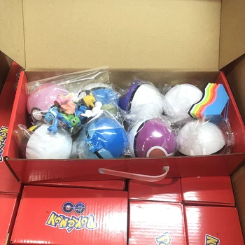 Originalių Pokemon pokeball žaislai Originali Pokemones Pokeball Su Diržo lėlės Veiksmų Skaičius, Modelį, Žaislai Vaikams, su dėžute