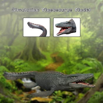 Realistai Didelį Mosasaurus Modelis Žaislai Gyvas Dinozauras Modelio Paveikslas Playset Modelis Juokinga Patalpų Žaislų, Modeliavimo Žaislas Juguetes L3