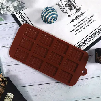 Silikoninis Mini Šokolado Blokuoti Baras Pelėsiai, Pelėsiai Ledo Plokštelėje Tortas Dekoravimo Kepimo Torto Želė Saldainiai Priemonė 