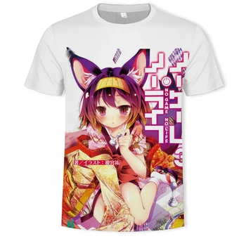 2020 Karšto pardavimo 3D Anime Shirt Spausdinti Saldus Cute Girl Vyrų streetwear marškinėliai trumpomis Rankovėmis Moterų Negabaritinių marškinėliai vienas gabalas
