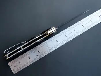 Eafengrow Naujas 9201 G10 tvarkyti Nekilnojamojo D2 Plieno ašmenys kempingas medžioklės lauko išgyvenimo kišenėje EDC įrankis Naudingumas sulankstomas peilis