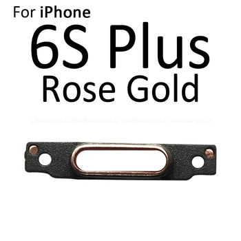 IPhone 6 6S Plius USB Įkroviklis Įkrovimo lizdas Doko Jungtis Metalo Apyrankė Stovėti Paspaudę Žiedas