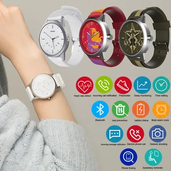 Originalus Lenovo Žiūrėti 9 Prabanga Moterų Smartwatch Vyrų Smart Laikrodžiai Laikrodis Fitness Tracker Silikono Dirželis Smarth Žiūrėti, skirta 