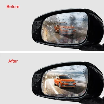2vnt Automobilio galinio vaizdo veidrodis atsparus vandeniui ir anti-rūko filmas Mazda Premacy 5 8 M8 CX7 CX9 RX8 RX-8 Miata MX5